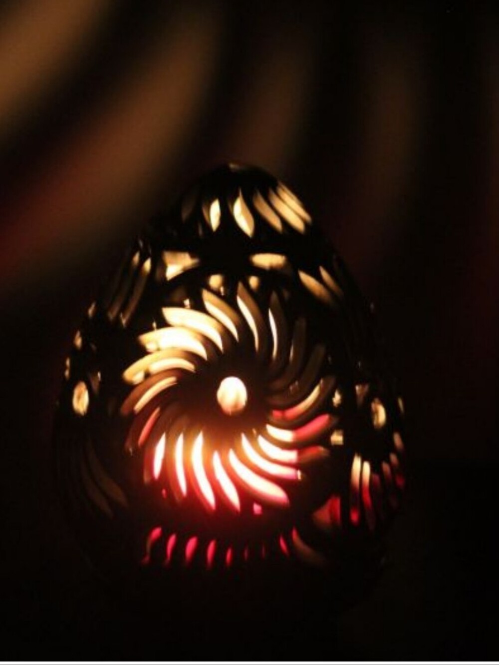 Black clay lantern from San Bortolo Coyotepec, Oaxaca. - Picture 6 of 6